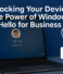 Unlocking Your Device: The Power of Windows Hello for Business