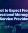 What to Expect From a Professional Managed IT Service Provider