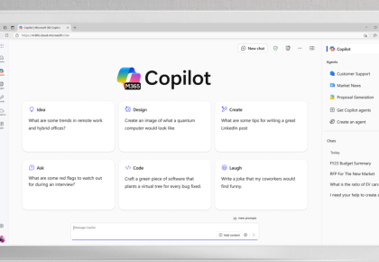 microsoft 365 copilot chat